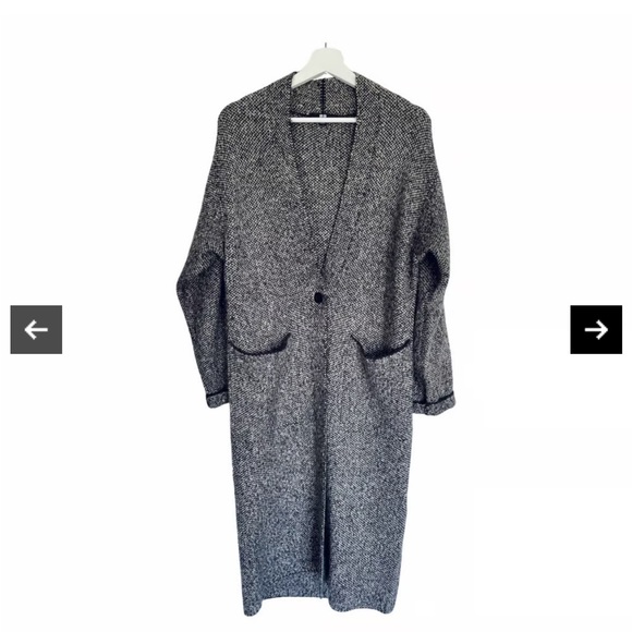 NWOT wool blend Long Cardigan - Picture 8 of 10